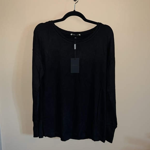 C’est Moi Rayon Soft Knit Oversize Top - Picture 3 of 4